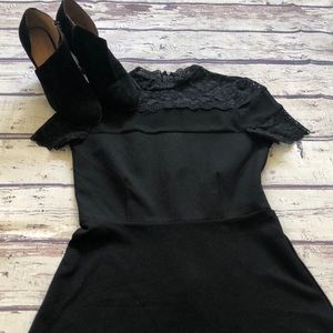 Felicity & Coco Lace Turtleneck Dress
